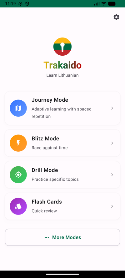 Trakaido on multiple platforms